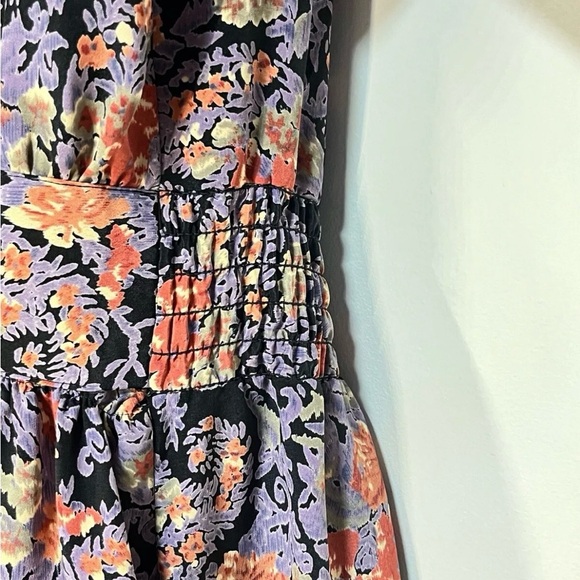 Vintage Leslie Fay Collections Floral Dress Size 12, Long - Picture 4 of 10
